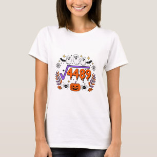 67 Meme Quadratwurzel 4489 Teenager Sechs Sieben S T-Shirt