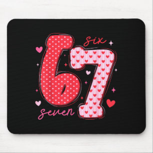 67 Meme Sechs Sieben Für Kinder Frauen Männer Jung Mousepad