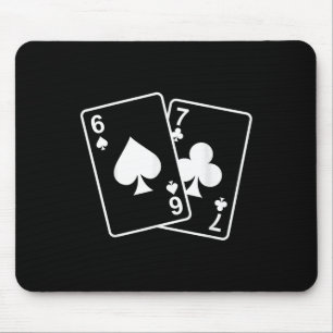 67 Meme Six Seven 6–7 Lustige Spielkarten  Mousepad