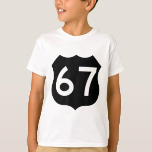 67 Meme Six Seven 6-7 Lustiger Internet-Witz Viral T-Shirt