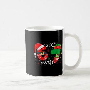 67 Meme Six Seven 6-7 Weihnachten Lustig Xmas Männ Kaffeetasse