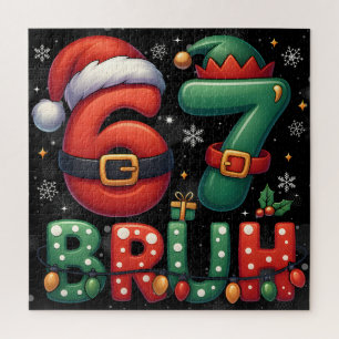 67 Meme Six Seven Bruh Lustiges Weihnachten 6 7