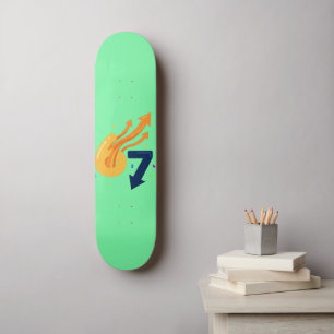 67 Meme Skateboard - Énergie Cinétique Minimaliste