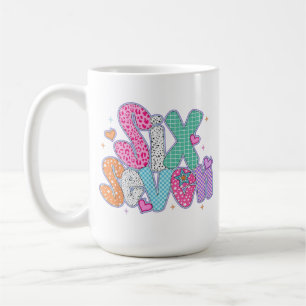 67 Meme-Tasse Lustige Six Seven lustige Tasse