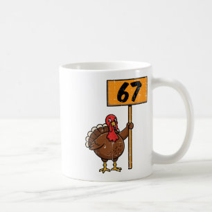 67 Meme Truthahn Lustiger Erntedankfest 6 7 Jungen Kaffeetasse