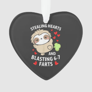 67 Meme vole des coeurs Saint-Valentin paresseux E