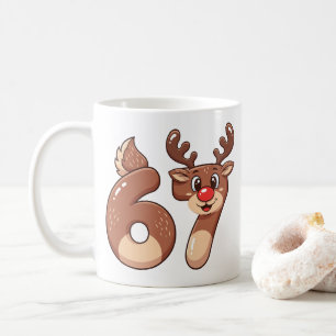 67 Meme Weihnachtsrentier Tasse
