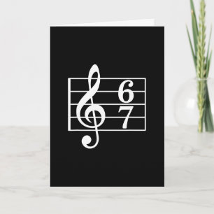 67 Musik Meme Slang Musiker Kinder Lustiger Musikl Karte