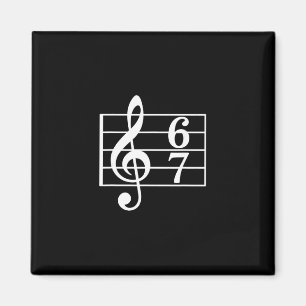67 Musik Meme Slang Musiker Kinder Lustiger Musikl Magnet