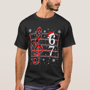 67 Musik Meme Slang Musiker Santa Musiklehrer C T-Shirt