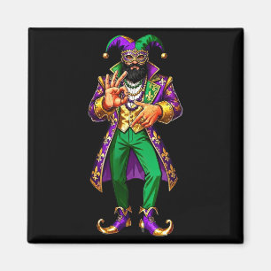 67 Narrren Mann Mardi Gras Sechs Sieben Meme Gen A Magnet
