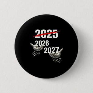 67 Neujahr 2026 Lustige Jungen Kinder Silvesterpar Button