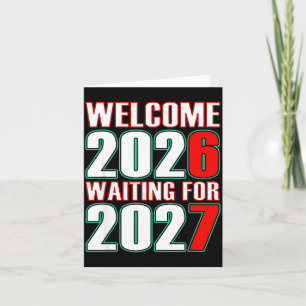 67 Neujahrsgruß 2026 Trendiger Gen-Alpha-Slang Karte