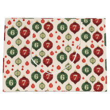 67 Retro-Weihnachtsschmuck-Verpackungspapier