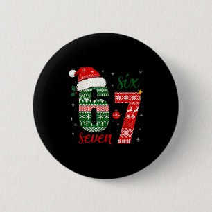 67 Santa Weihnachten Lustig Brainrot Für Jungen Ki Button