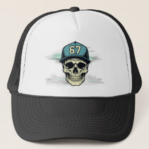67 Schädel Truckerkappe