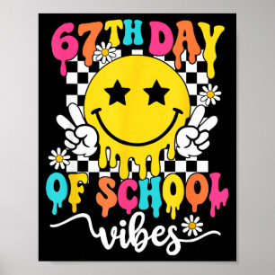67. Schultag Stimmung Lustig Sechs Sieben 67 Meme Poster
