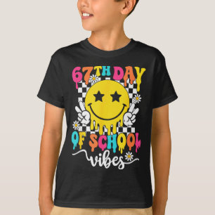 67. Schultag Vibes Lustig Sechs Sieben 67 Meme S T-Shirt