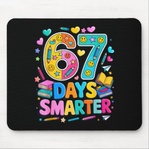 67 Schultage Lustiges Meme Lehrer Schüler Mousepad