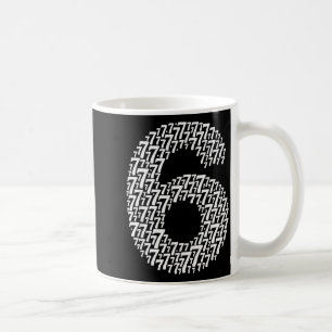 67 Siebenundsechzig Halloween-Kostümdesign Lustig Kaffeetasse