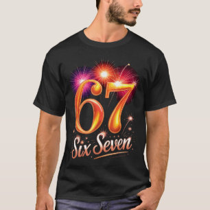 67 Silvester-Party-Pyjama-Shirt 6 7 Meme 67 20 T-Shirt