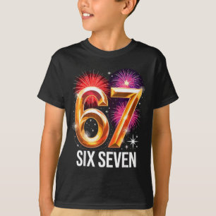 67 Silvesterparty-Pyjama-Shirt 6 7 Meme 67 20 T-Shirt