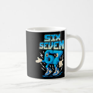 67 Six Seven 6-7 Lustige Brainrot Jungen Mädchen K Kaffeetasse