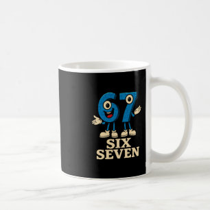 67 Six Seven 6-7 - Lustiges italienisches Brainrot Kaffeetasse