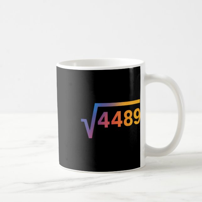 67 Six Seven 6-7 Meme  Kaffeetasse (Rechts)