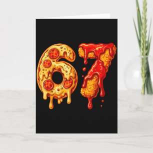 67 Six Seven 6-7 Pizza & Chicken Nugget - Kinder Karte