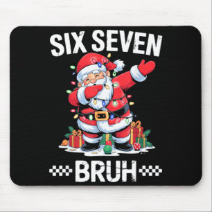 67 Six Seven Burh Weihnachten 6 7 Meme Mousepad