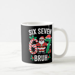 67 Six Seven Burh Weihnachten 6 7 Meme Schlafanzug Kaffeetasse