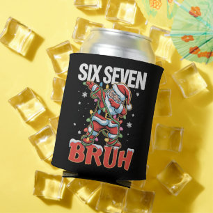 67 Six Seven Burh Weihnachtsmann Dab Weihnachten 6 Dosenkühler