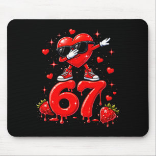 67 Six Seven Eiscreme Meme Lustige Valentinstage Mousepad