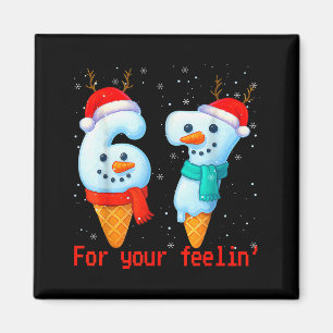 67 Six Seven Für Dein Feelin Meme Weihnachten Kind Magnet