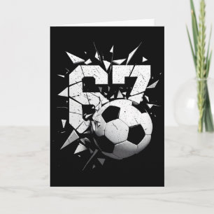 67 Six Seven Fußball Gen Alpha Brainrot Meme  Karte