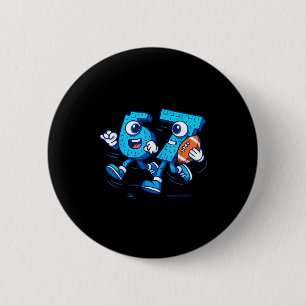 67 Six Seven Italienische Brainrot-Kinder Fußball Button