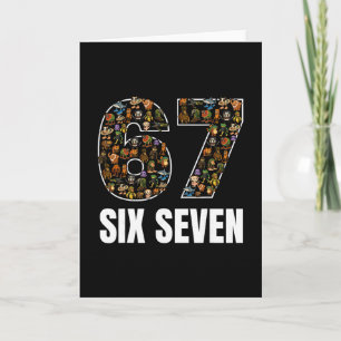 67 Six Seven Italienischer Brainrot Gen Alpha Slan Karte