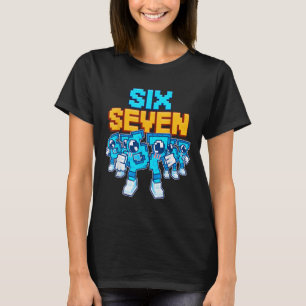 67 Six Seven Lustige Italienische Brainrot Kinder T-Shirt