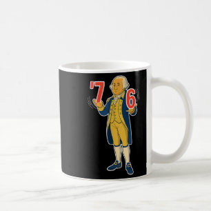 67 Six Seven Lustiger George Washington Meme Kaffeetasse