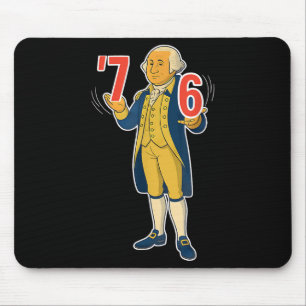 67 Six Seven Lustiger George Washington Meme Mousepad