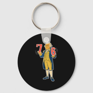 67 Six Seven Lustiges George-Washington-Meme-T-Shi Schlüsselanhänger
