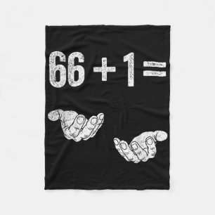 67 Six Seven Mathe Mathematik Brainrot Gleichung B Fleecedecke