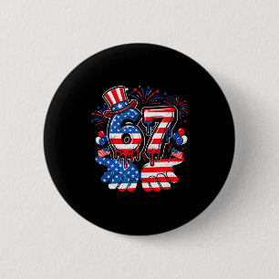 67 six seven Meme amerikanische Flagge lustig 4. J Button