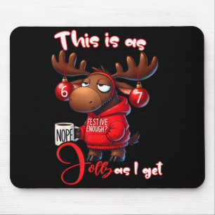 67 Six Seven Meme Elch So Lustig Werde Ich Mousepad