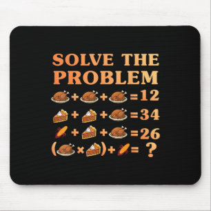 67 Six Seven Meme Mathe Thanksgiving Gleichung Log Mousepad