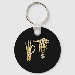 67 Six Seven Meme Novelty Skelett Hand Schmuck Cha Schlüsselanhänger