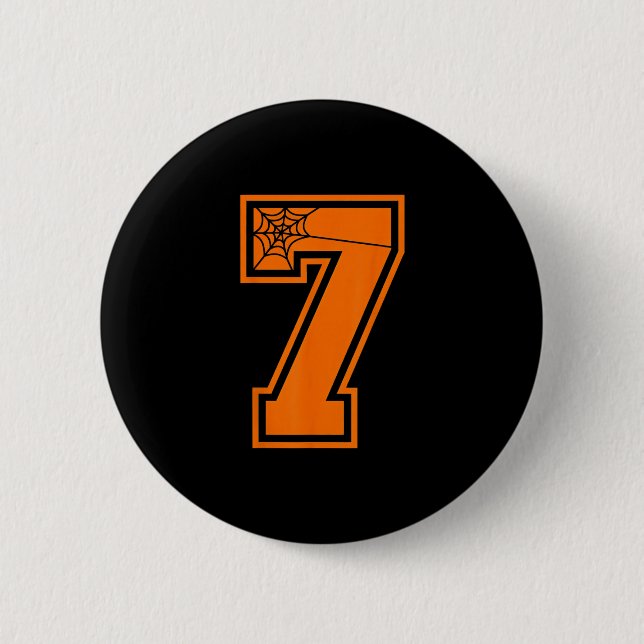 67 Six Seven Meme Paar passende Halloween-Kostüme Button (Vorderseite)