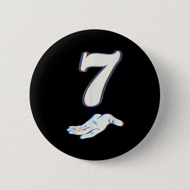 67 Six Seven Meme Paarmatching-Halloween-Kostüm Button (Vorderseite)