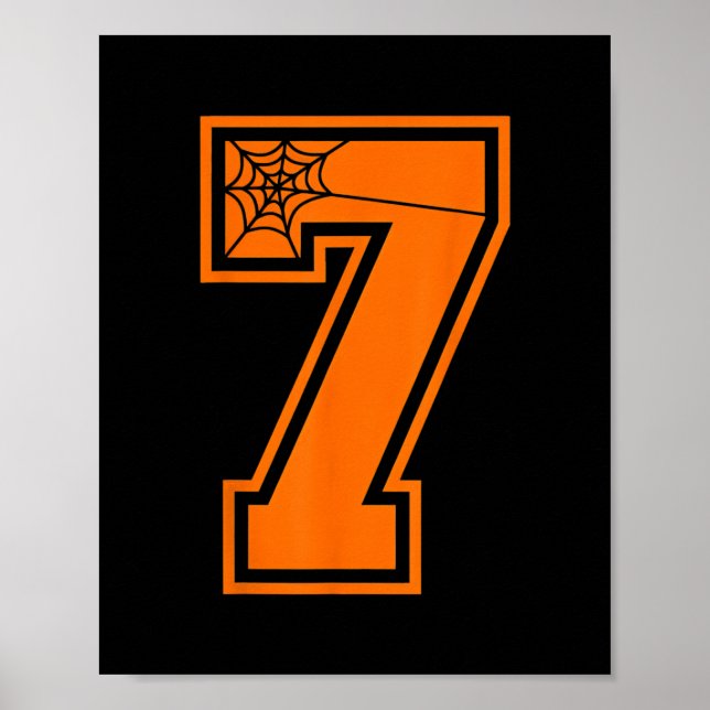 67 Six Seven Meme Paarmatching-Halloween-Kostüm Poster (Vorne)